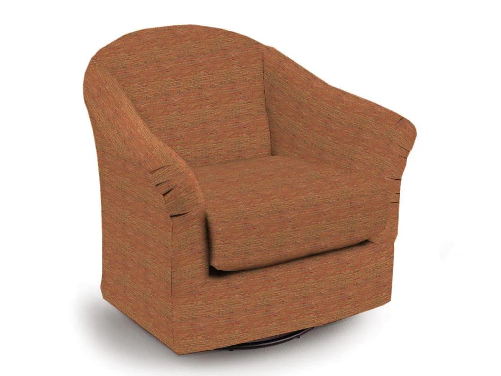 Best Home Furnishings Darby 1326250 Darby Swivel Glider Chair Dunk